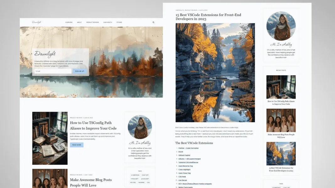 Dawnlight theme