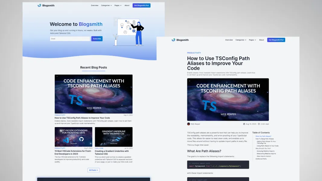 Blogsmith Pro theme