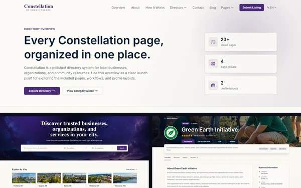 Constellation theme