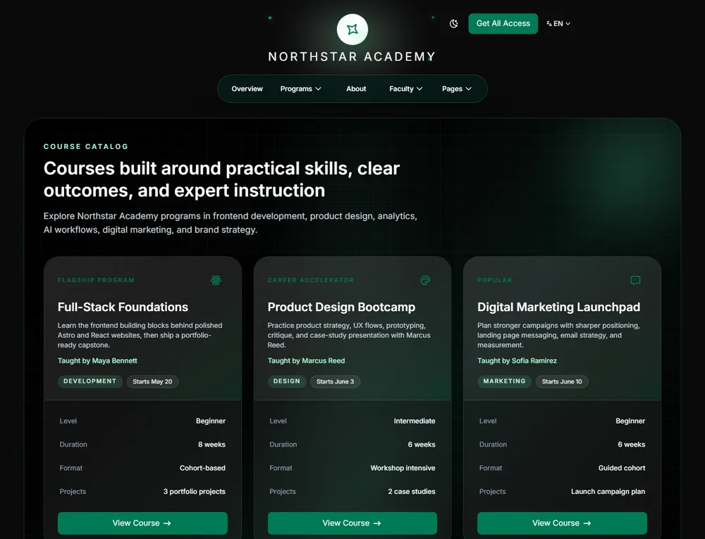 Northstar preview