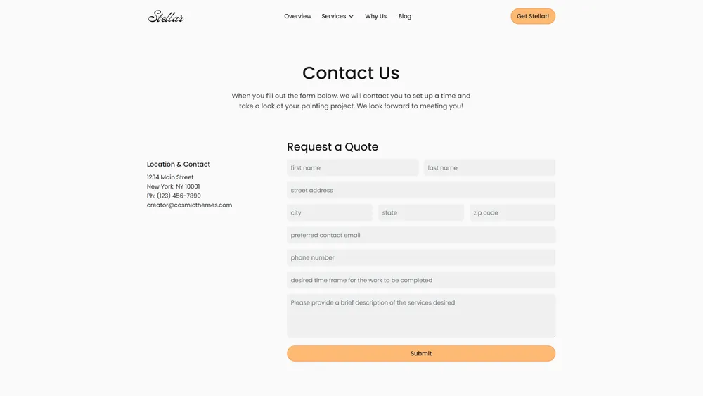 Stellar preview