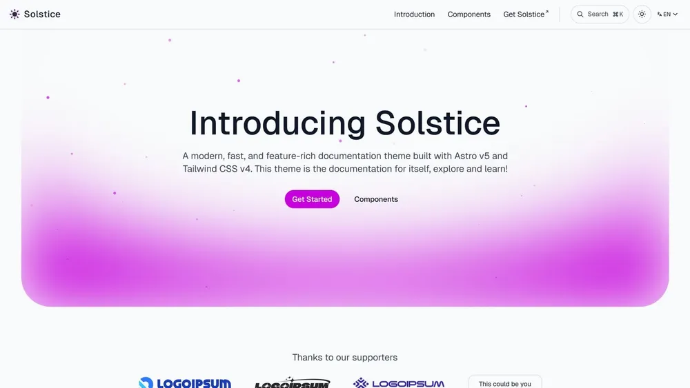 Solstice preview