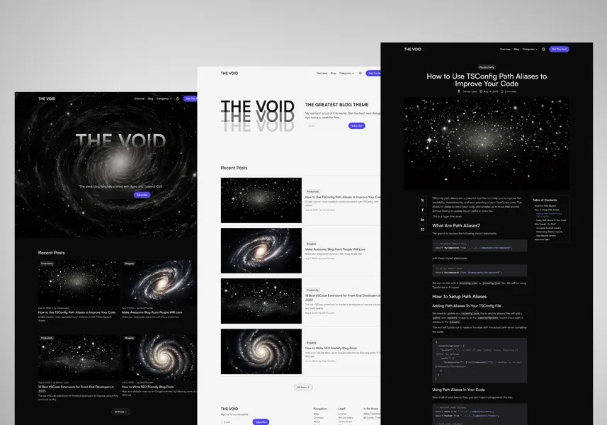 The Void theme